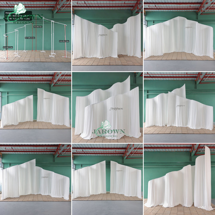 Upgraded Wave-Shaped Designed Flexible Height Pro Stand