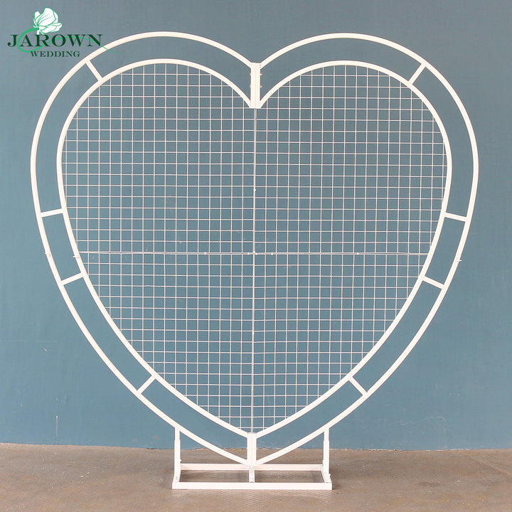 White Paint Heart-Shaped Pro Arch