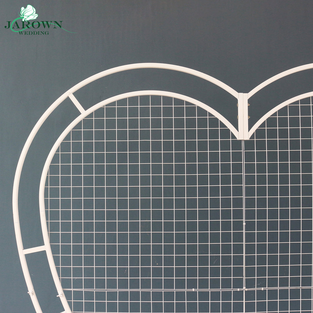 White Paint Heart-Shaped Pro Arch