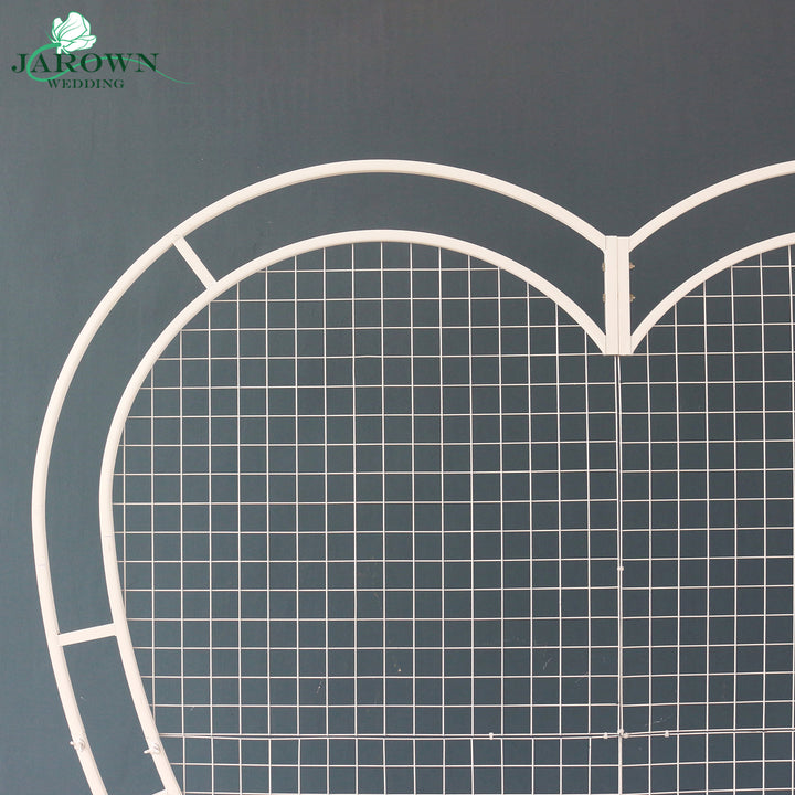 White Paint Heart-Shaped Pro Arch