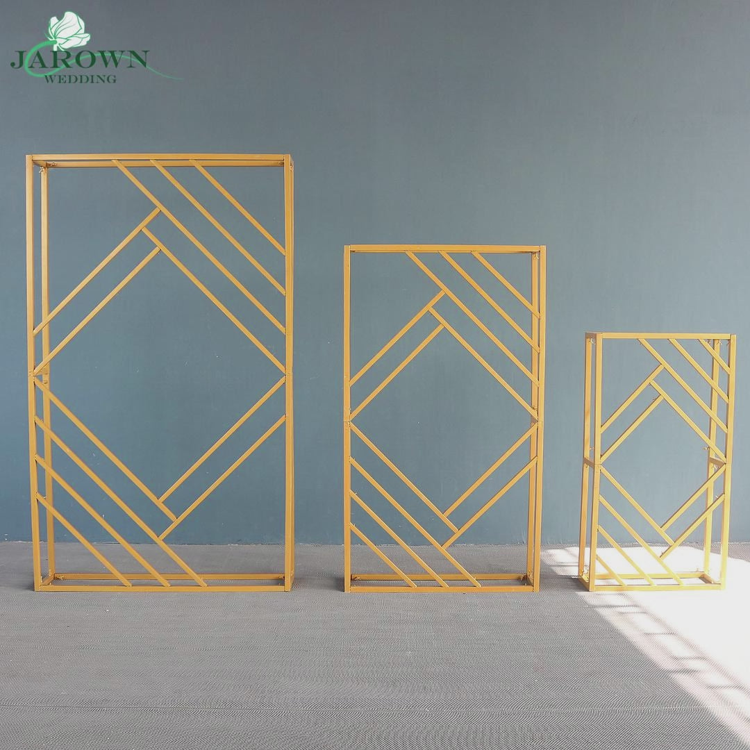 2 Colors Paint Rectangle with Diamond Arch